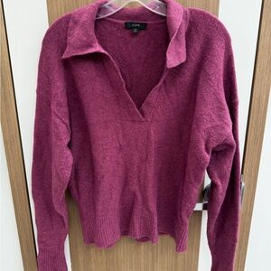 J.‎ Crew Collar Alpaca Wool Blend Women's Sweater